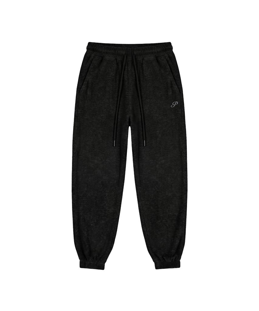 PHERMENON Standard Terry Jogger Pants - Black