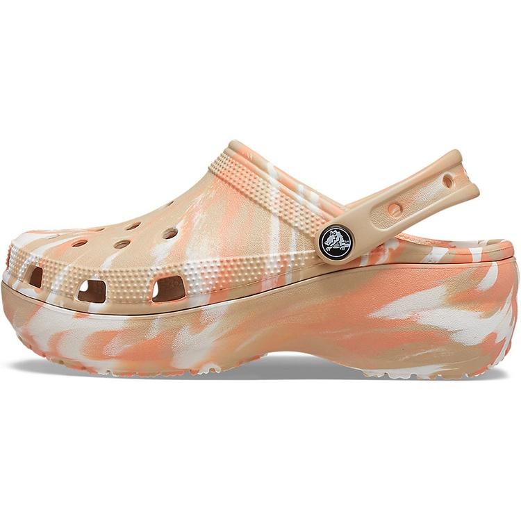 (WMNS) Crocs Classic Platformmarbled Clog Women s 207176-2ZM EU 36-37