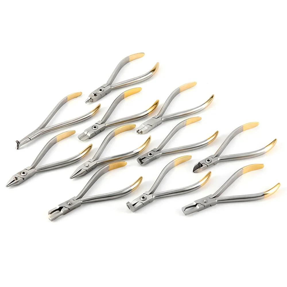 Dental Orthodontic Plier Distal End Cutter Plier Ligature Cutter Band Removing Forcep Stainless Steel Dental Instrument Tool