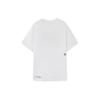 Li-Ning Wade Series Graphic Letter Print Solid Color Crew Neck T-Shirt Men Tops White AHSR915-1