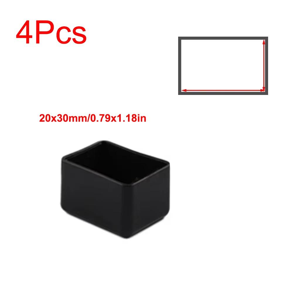 Kwadratowe Nakładki na Nogi Stołu Antypoślizgowe Nóżki Wyrównujące Mebli Nakładki na Nogi Krzesła Ochrona Mebli