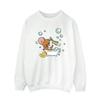 Tom And Jerry Womens/Ladies Bath Time Sweatshirt