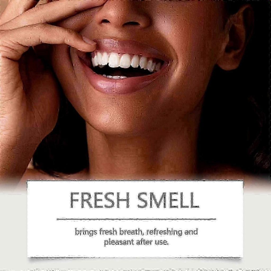 Teeth Whitening Strips Teeth Treatments - Teeth Whitener, Peroxide Free, Enamel Safe Green White Strips, Deep Stains Removal - Instant Teeth Whitening