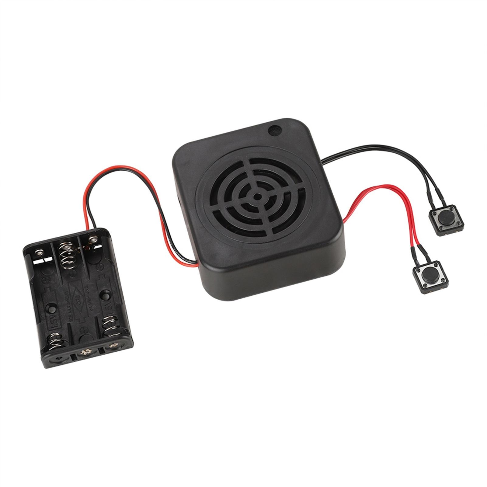 2 min 3W   Stemopname Doosje Mes Doosje Module Helder Geluid voor Knuffels/Cadeau/Speelgoed