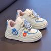 Girls' sports shoes 2025 new autumn boys' board shoes children's fashion cartoon casual shoes student white shoes tide