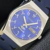 JAPAN VINTAGE CITIZEN AUTOMATIC 8200 MENS BLUE COLOR DIAL WATCH A500317-2 R151b-a500317