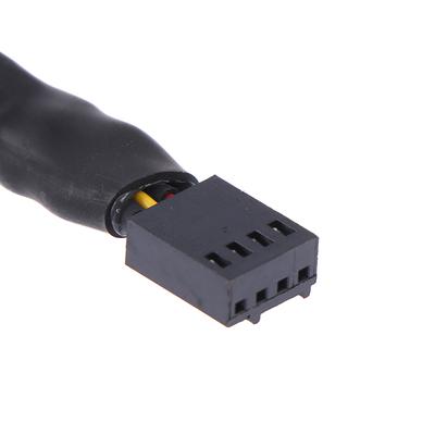 Pwm Fan Splitter 4Pin Adapter Cable 1 To 1 2 3 4 Computer Cpu Fan Splitter Cable