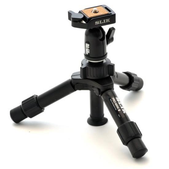 

SLIK Slick Tripod MINI PRO DQ зміщений продукт для експорту (СБ) [Лише полиця] чорний