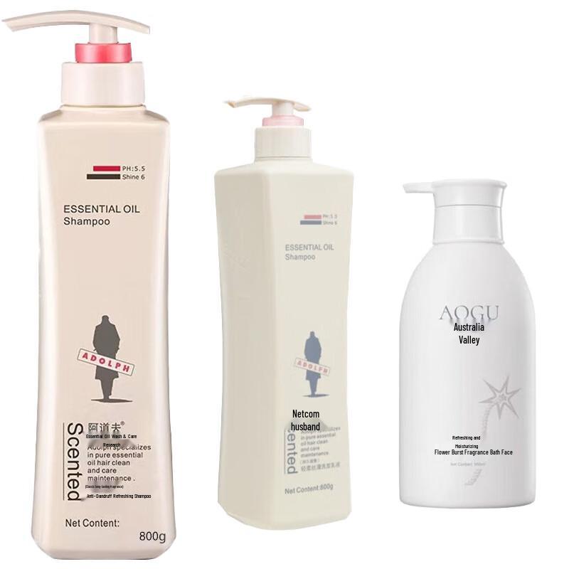 ADOLPH Anti-Dandruff Refreshing 3-in-1 Wash & Care Set