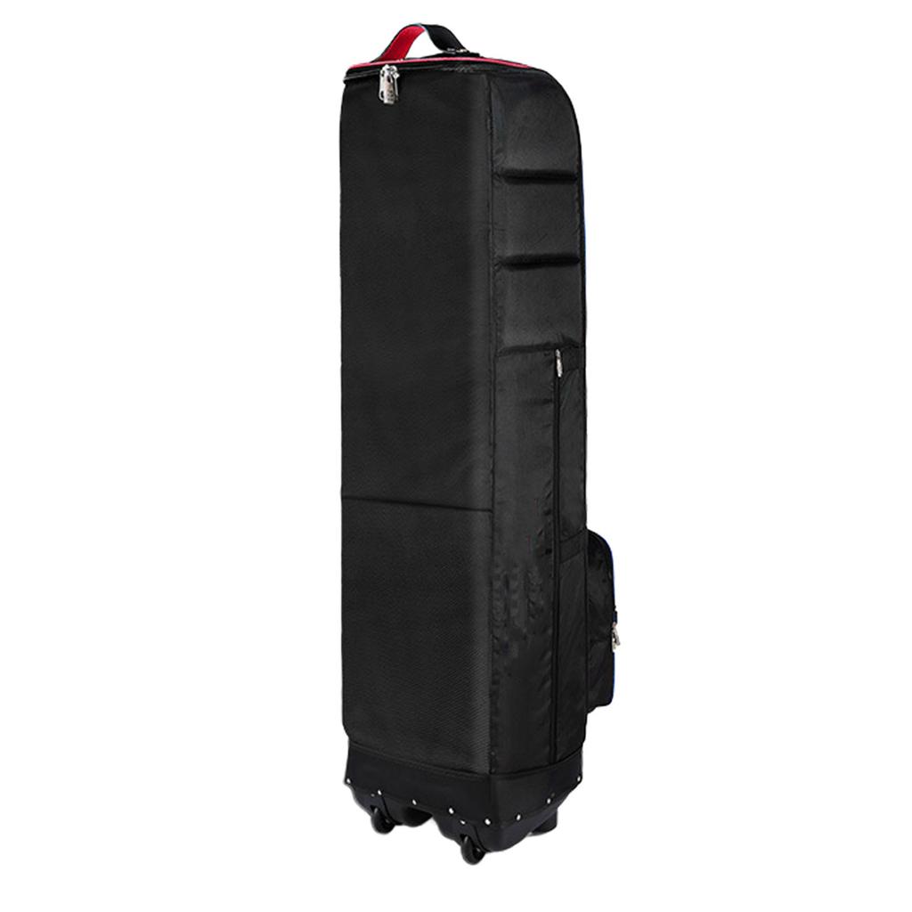Travel Bag Thickened Nylon Foldable Bag with Wheels Combination Lock for Airlines