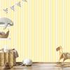 Cream and white striped wallpaper for living room and bedroom 50x1000