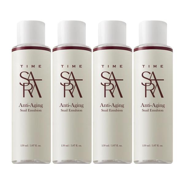 TIME SARA Anti-Aging Snail Emulsion 150ml x 4