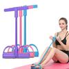 4 Tube Elastic Pull Ropes Belly Resistance Sport Training Elastic Bands Pedal Exerciser