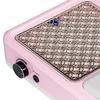 80W Eletric Nail Dust Cleaner Low Noise Manicure Collector White Sponge Pad