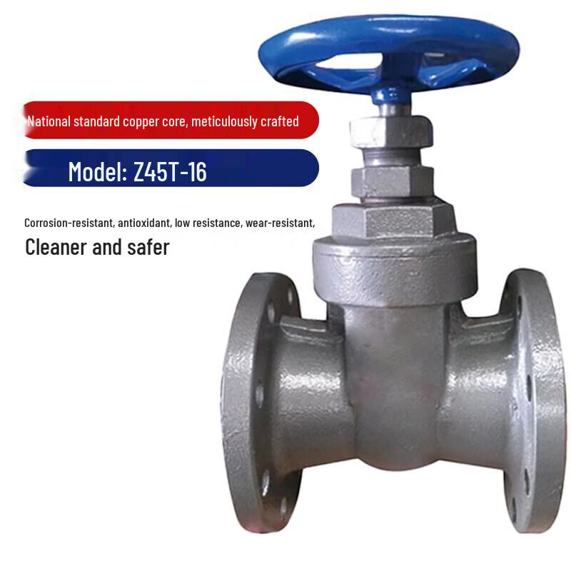 Yu Xiang Cast Iron Flange Gate Valve Z45T-16 with Copper Core