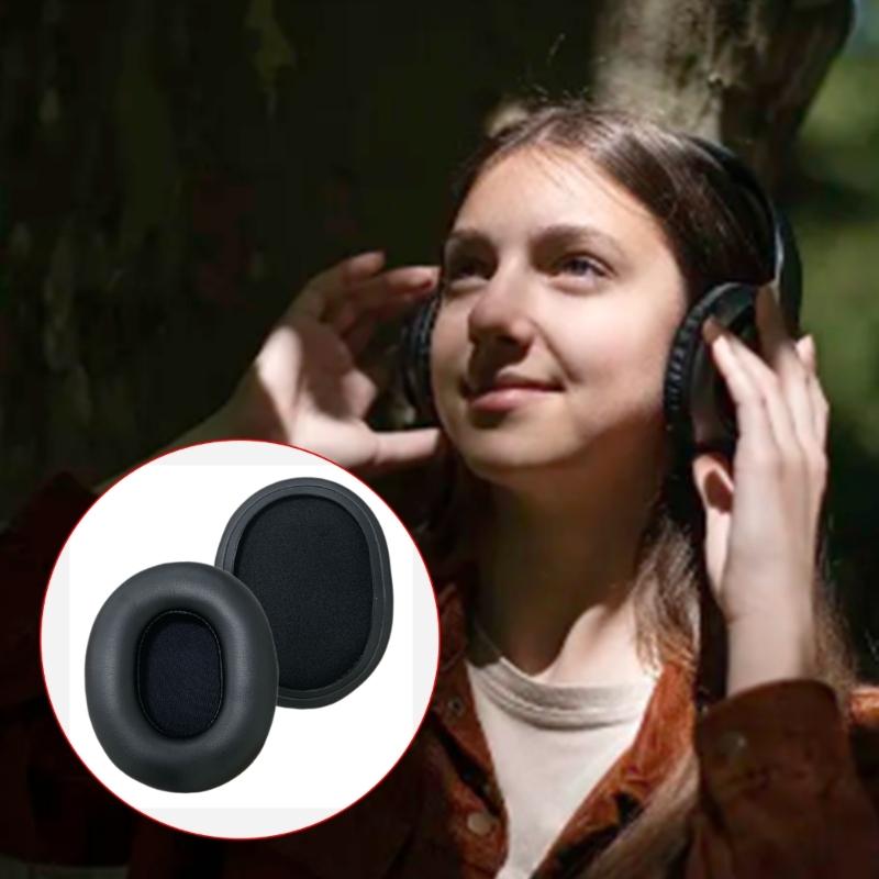 Replacement Protein Leather Earpads Ear Pad for ATH-M20X M30X Headphones Ear Cushions Earmuffs Ear Cover