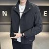 Supply Men'S Jacket Spring New Stand-Up Collar Handsome Tooling Youth Jacket Versatile Fashion Trend