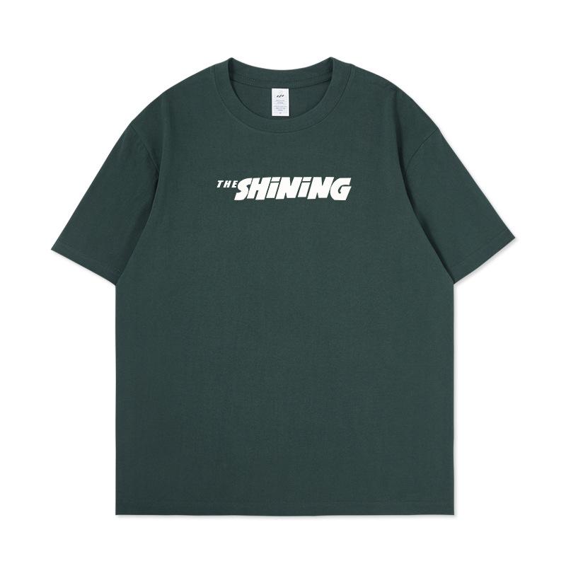 

S1120510 Футболка с короткими рукавами и принтом, хлопковый топ 4XL