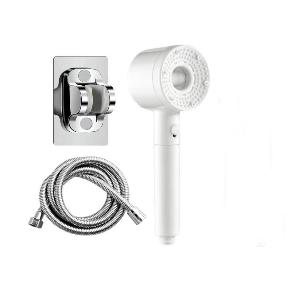 One-Key Stop Bathroom Showerhead Set High Pressure Shower Set  Bathroom Supplies