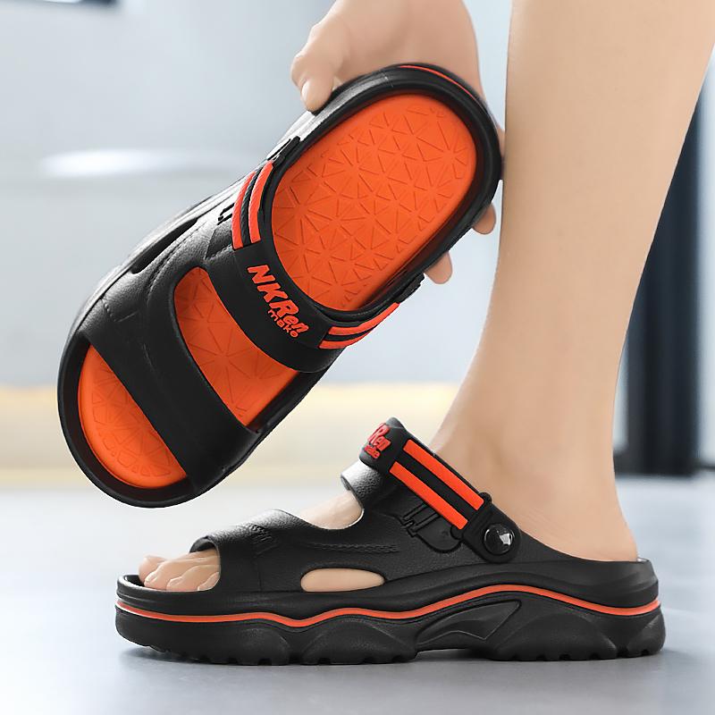 Summer Men's Sandals Outdoor Beach Slippers Comfortable Slides New Men Water Clogs Casual Shoes Garden Shoes Men Outdoor Sandals