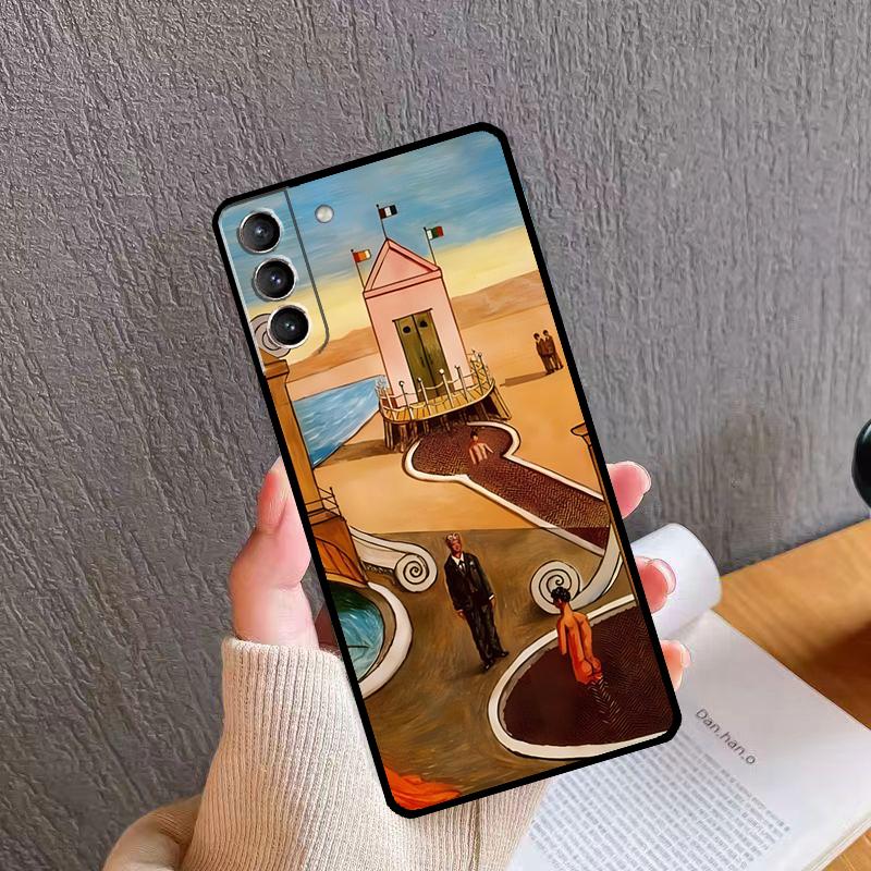 

Rene Magritte Art Phone Case For Samsung Galaxy S25 S26 Ultra S20 S21 S22 S23 S24 Plus S10 S25 FE Back Cover Galaxy S23
