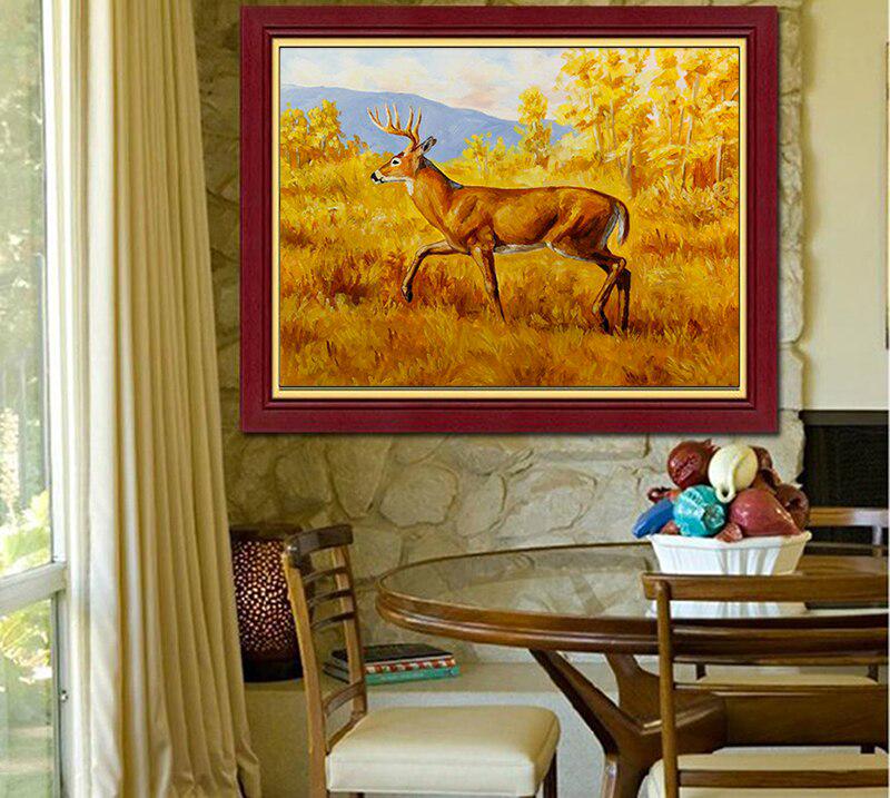 5D DIY Diamond Painting Animal Diamond Embroidery Full Round Deer Diamond Mosaic