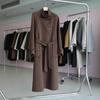 Autumn and winter new woolen coat women's double-sided wool coat women's loose temperament double-sided woolen coat