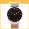 Elegant Women Fashion Gift Stainless Steel Band Analog Quartz Vintage Watch