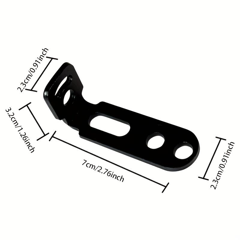Universal Headlight Extension Bracket Motorcycle Fog Light Mount Holder E-bike LED Work Lamp Support Clamp Moto Accessories Part