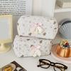 Ins Malý medvěd Roztomilá holčička Kosmetická taštička Vysoká krása Malé květy Kosmetická taška Žena Cestovní organizér na kosmetiku Studentský penál