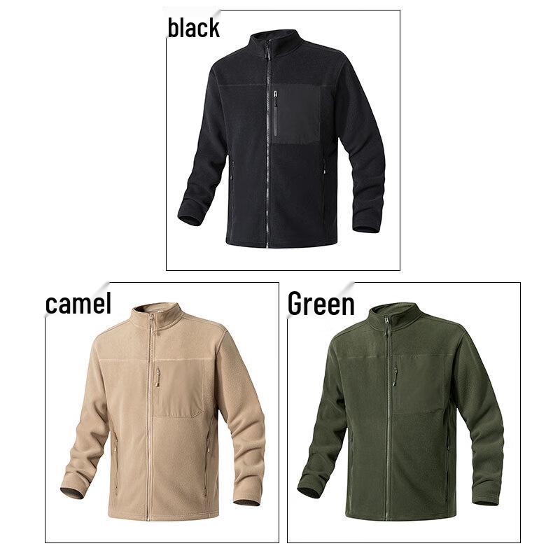 JEANSWEST Men's Thickened Fleece Lined Jacket