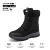 Wow, counter waterproof and non-slip outdoor snow boots, winter cold-resistant Northeast new velvet platform cotton shoes