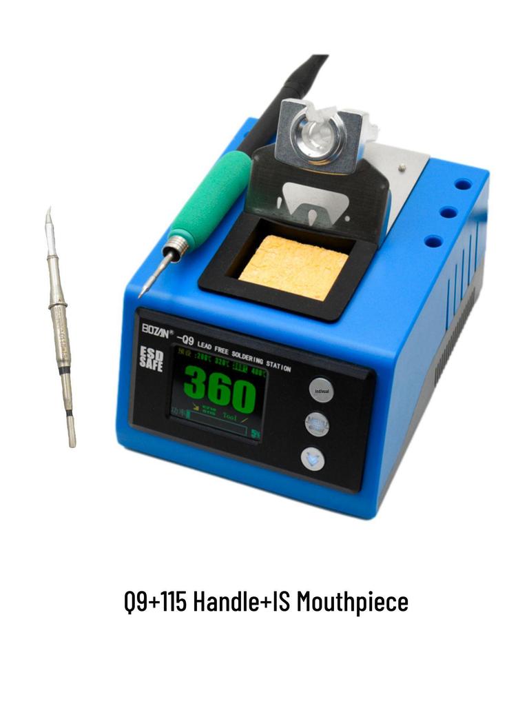 Q9 Color Screen 180W Smart Electric Soldering Iron with Constant Temperature Display for Motherboard Flying Lead Soldering