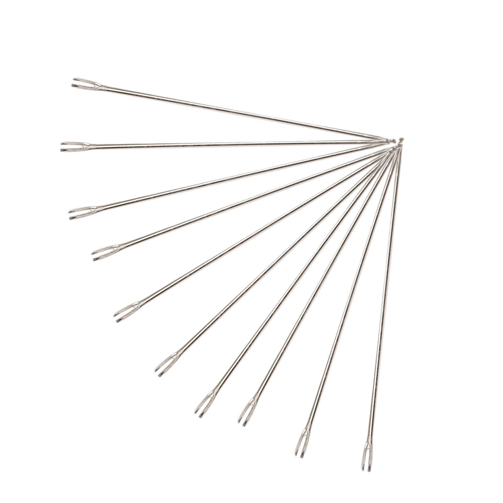 

10 шт. Игла для перепрошивки волос куклы Инструмент для перепрошивки волос куклы Спица для вязания волос куклы Игла для изготовления кукол 0,6 мм 0.6mm