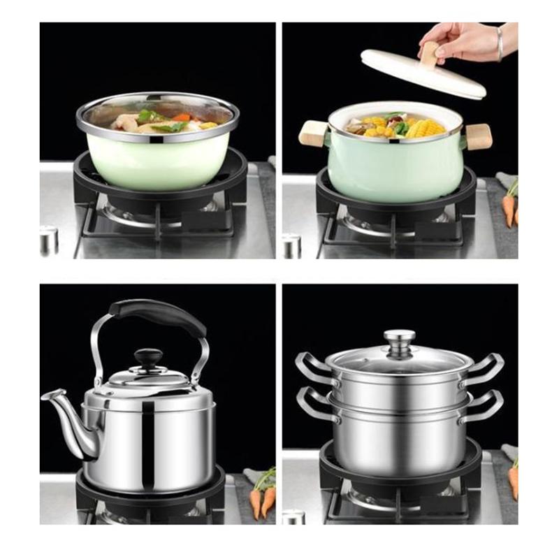 Wind Shield Bracket Gas Stove Energy Saving Cover Disk Fire Reflection Windproof