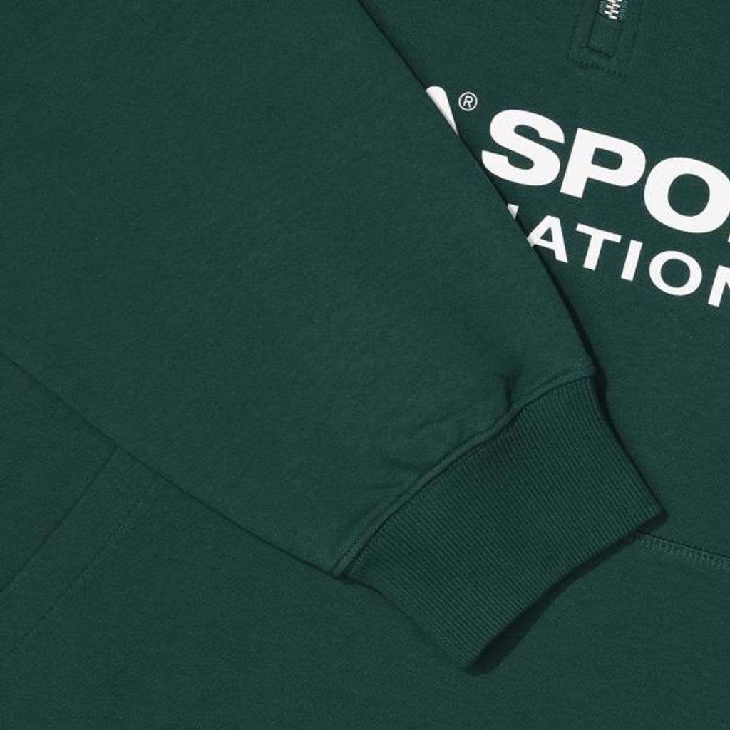 FILA Sweatshirts Men's Green Lapel Moderate Regular FS2POF1133X-PIG