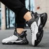 Fashion Fashion Men's Shoes New Comfortable Outdoor Breathable Lace Up Thick Sole Casual Trend Running Basketball Sports Shoes 2024