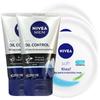 Nivea Men's Cleanser and Moisturizer Skincare Set
