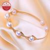 LSOOYH Natural Freshwater Pearl Bracelet For Women Wedding Engagement Jewelry Fashion Pearl Bracelet Friendship Birthday Gift