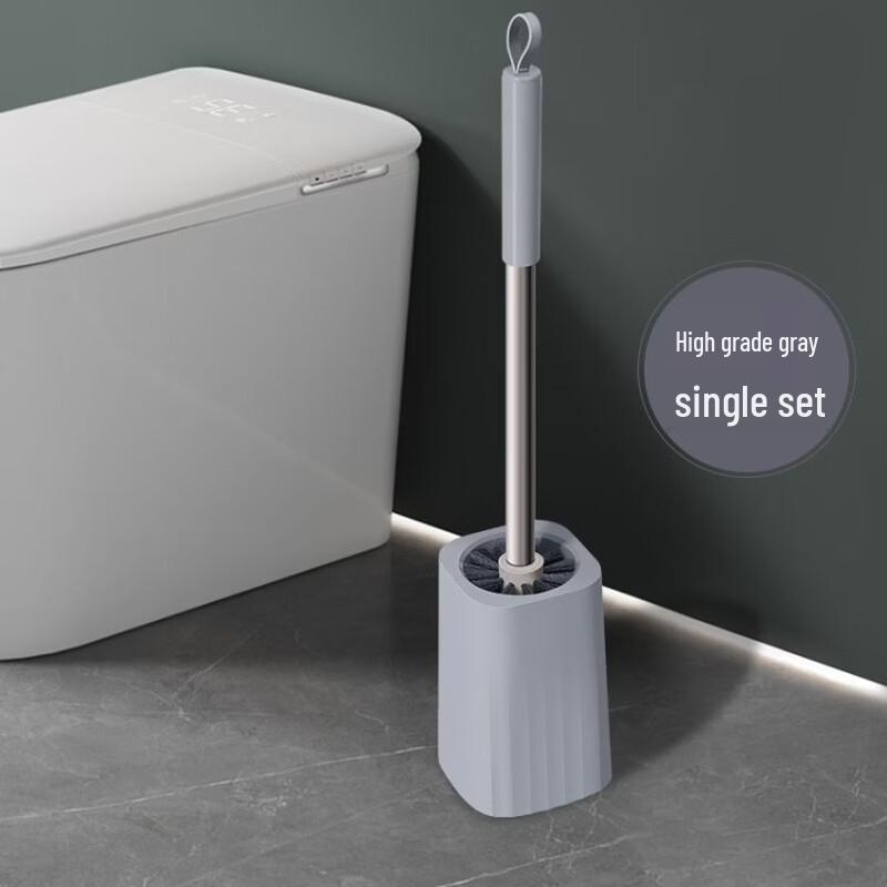 Smart Home Long Handle Toilet Brush Set серый