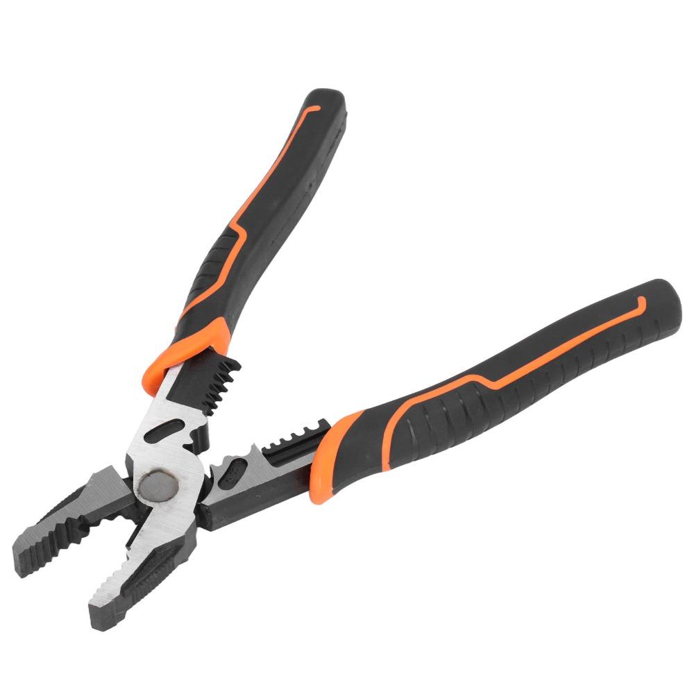 Heavy Duty Flat Nose Pincer Pliers High Leverage Combination Pliers Wire Pliers  Wire Stripping