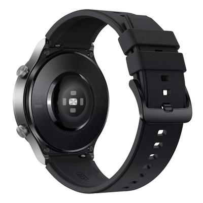 Silikonarmband für Huawei Watch GT 2/3/4/2 Pro/3 Pro/4 Pro/GT 2e 46mm - schwarz