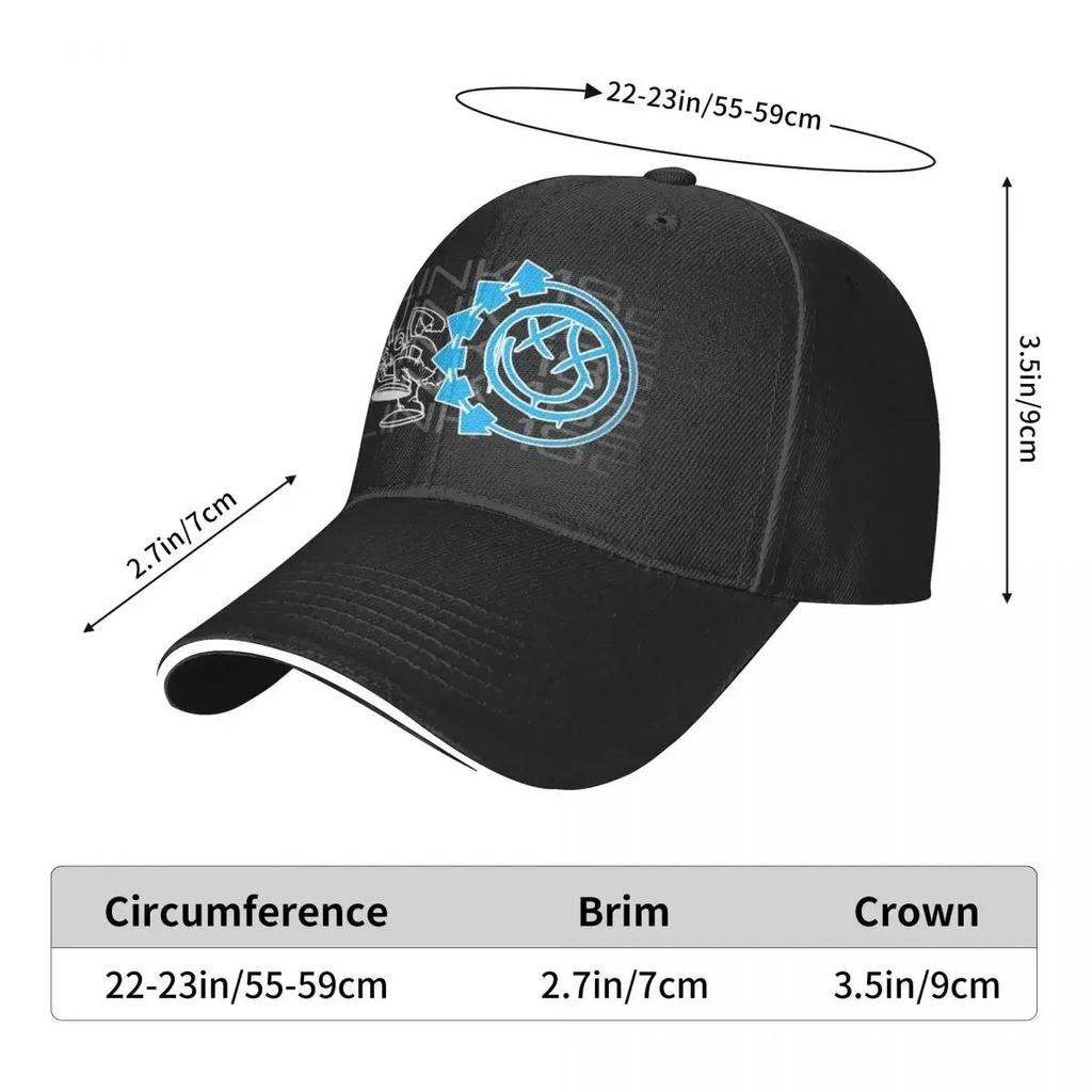 Blink 182 9 Hat Men Women Hat Custom Logo Caps For Men Caps For Men Summer 2024 Man Hat Baseball Cap
