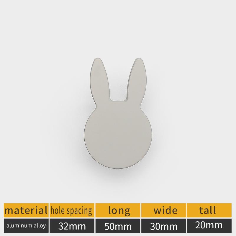 Colorful Animal Cartoon Aluminum Alloy Handle for Children's Room Drawer Knob Cabinet Wardrobe Door Bedside Table Pull
