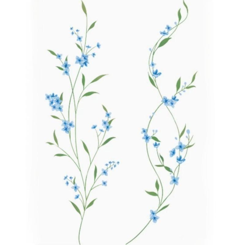 

Spring Summer Flowers Temporary Tattoo Sticker Waterproof Cherry Blossoms Roses Tattoo Sticker For Women Fake Tattoo Sticker Set