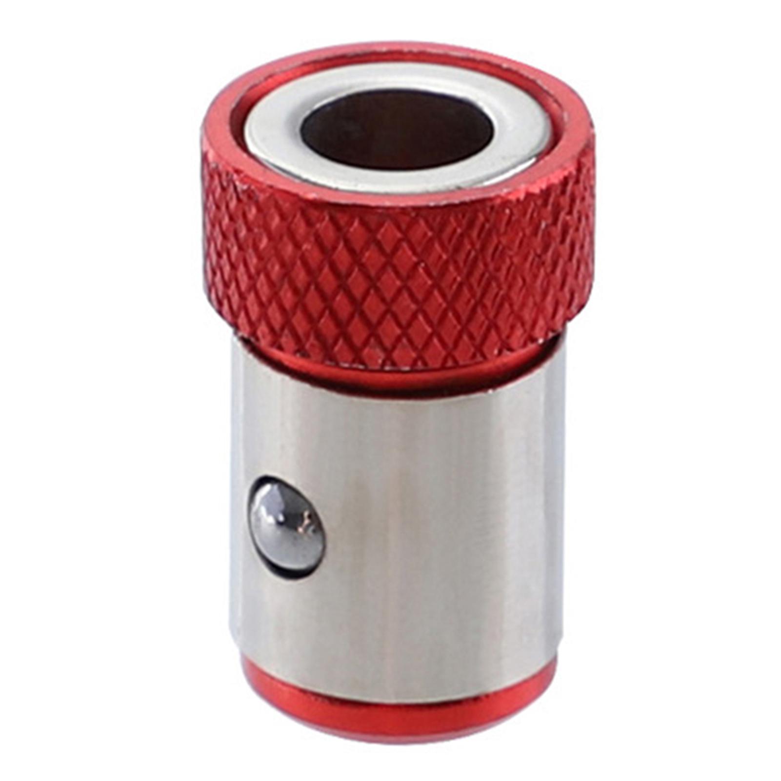 

Магнитное кольцо Hara, противоскользящая отвертка, сверло, магнит, универсальный стальной рукав красный