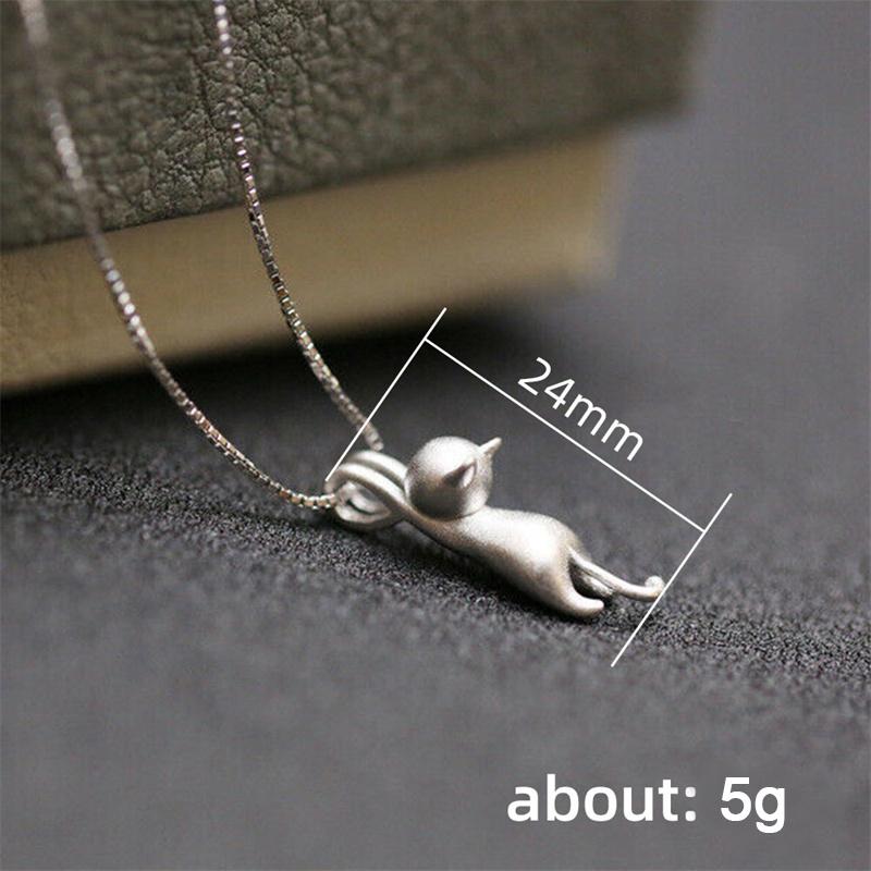 Cute Cat Necklace for Women In Black, Animal Pendant for Girls, Neck Accessories for Daily Wear, Party Fashion Jewelry, and Fancy Gifts.