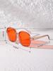 New Fashion Men Big Frame Sunglasses Men Square Eyeglasses Women Retro Glasses High Quality  UV400 Eyewear