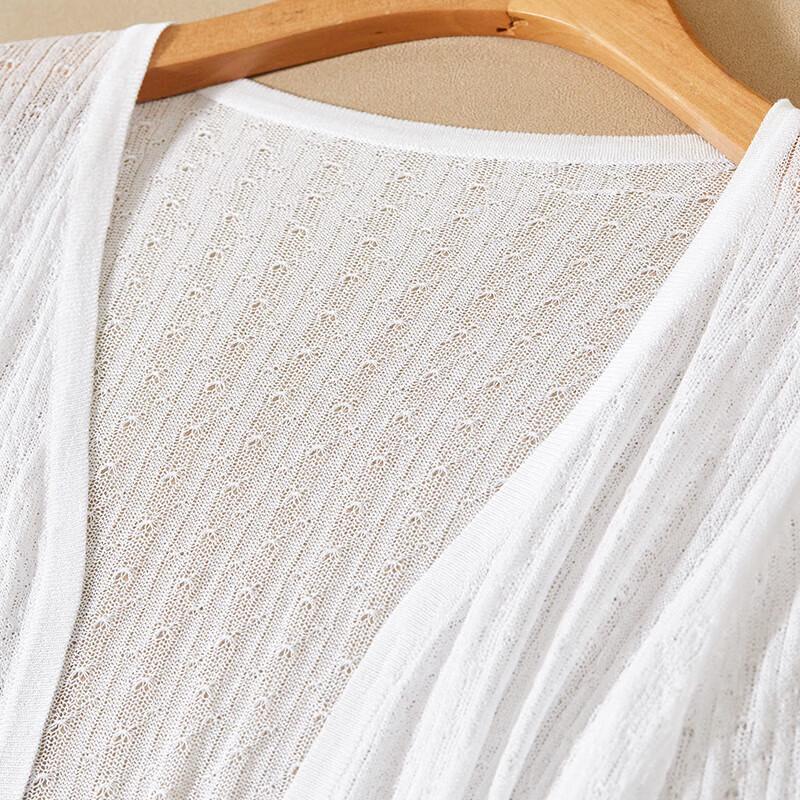Cardigan in Maglia Sottile da Donna Estivo con Scollo a V