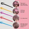 Practical children's hair braided rubber band cutter does not damage hair remove headband small tool for removing rubber bands